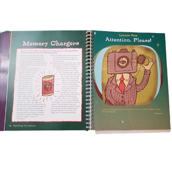 Supercharge Your Memory!: Book Exercises to Energize Your Mind - Picture 4 of 6